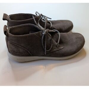 Eddie Bauer Cloudline Womens 9 Brown Suede Chukka Desert Ankle Boots 0119-762